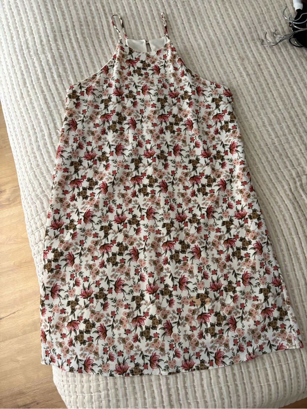 Everly Floral Mini Dress (small)